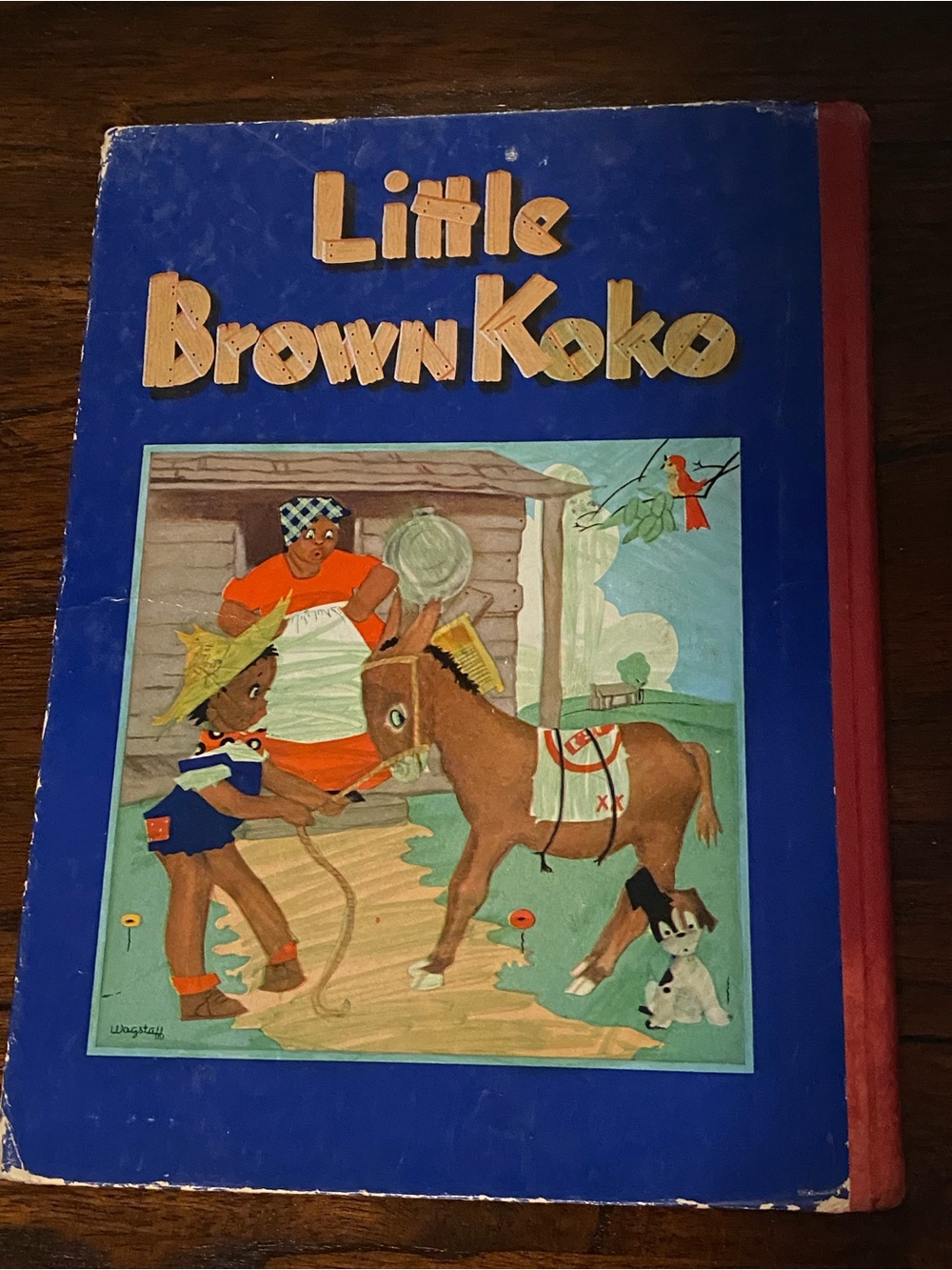1940s collectors - Little Brown Koko Antique Children's Book